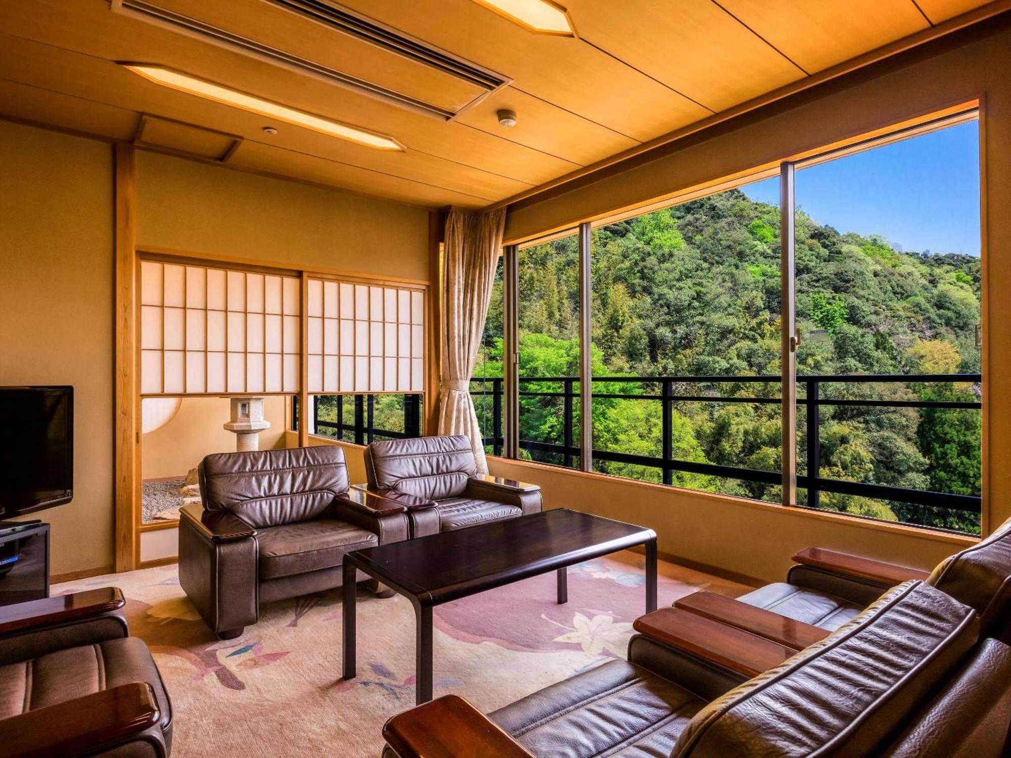 Ooedo Onsen Monogatari Premium Saiki Bekkan Misasa Ngoại thất bức ảnh