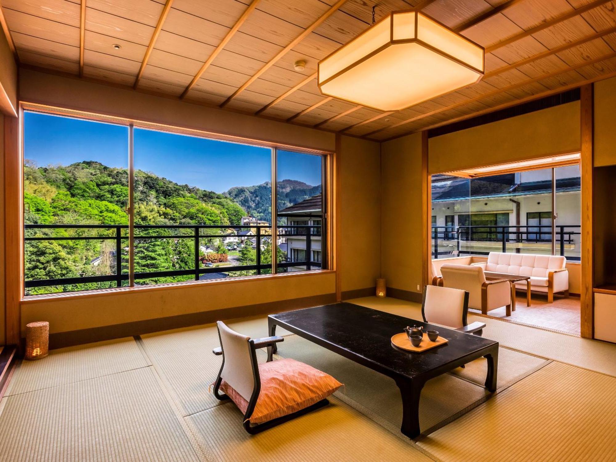 Ooedo Onsen Monogatari Premium Saiki Bekkan Misasa Phòng bức ảnh