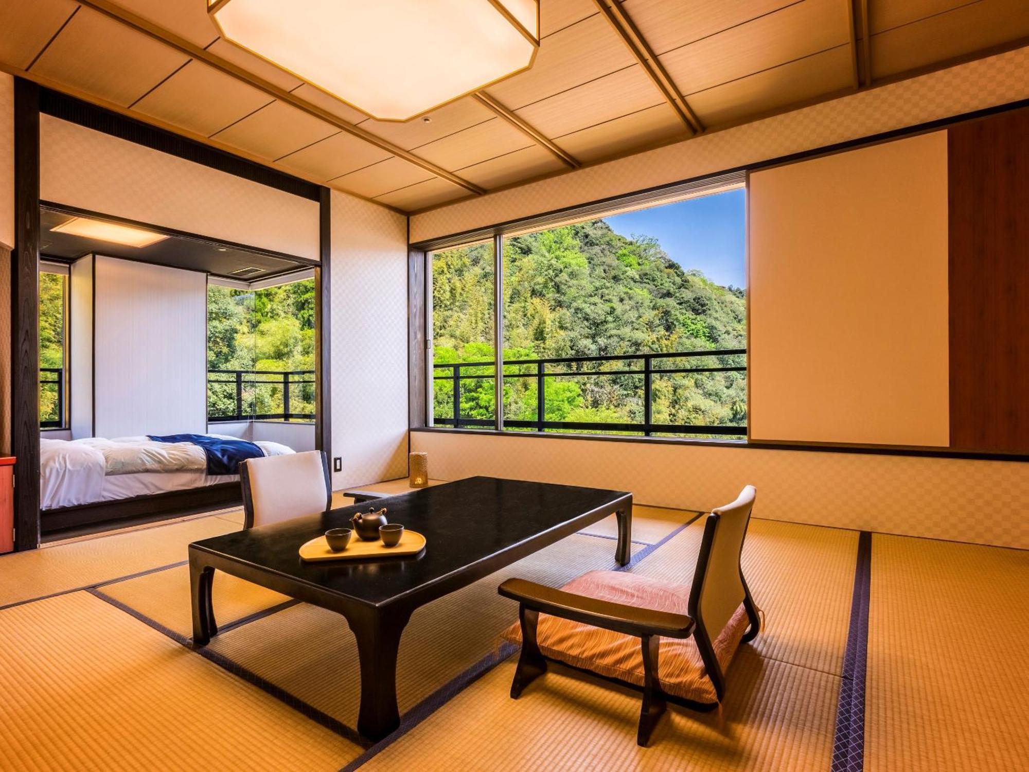 Ooedo Onsen Monogatari Premium Saiki Bekkan Misasa Ngoại thất bức ảnh